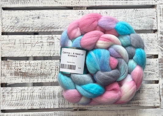 A Nest of Knitters Cormo