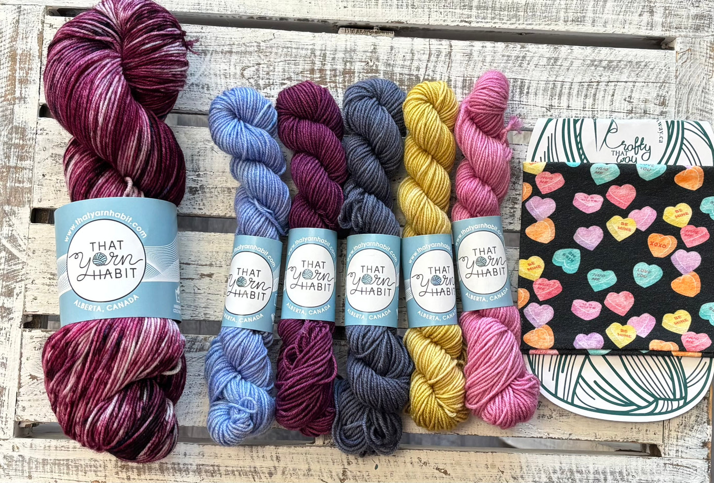 Valentines Yarn Boxes Extra