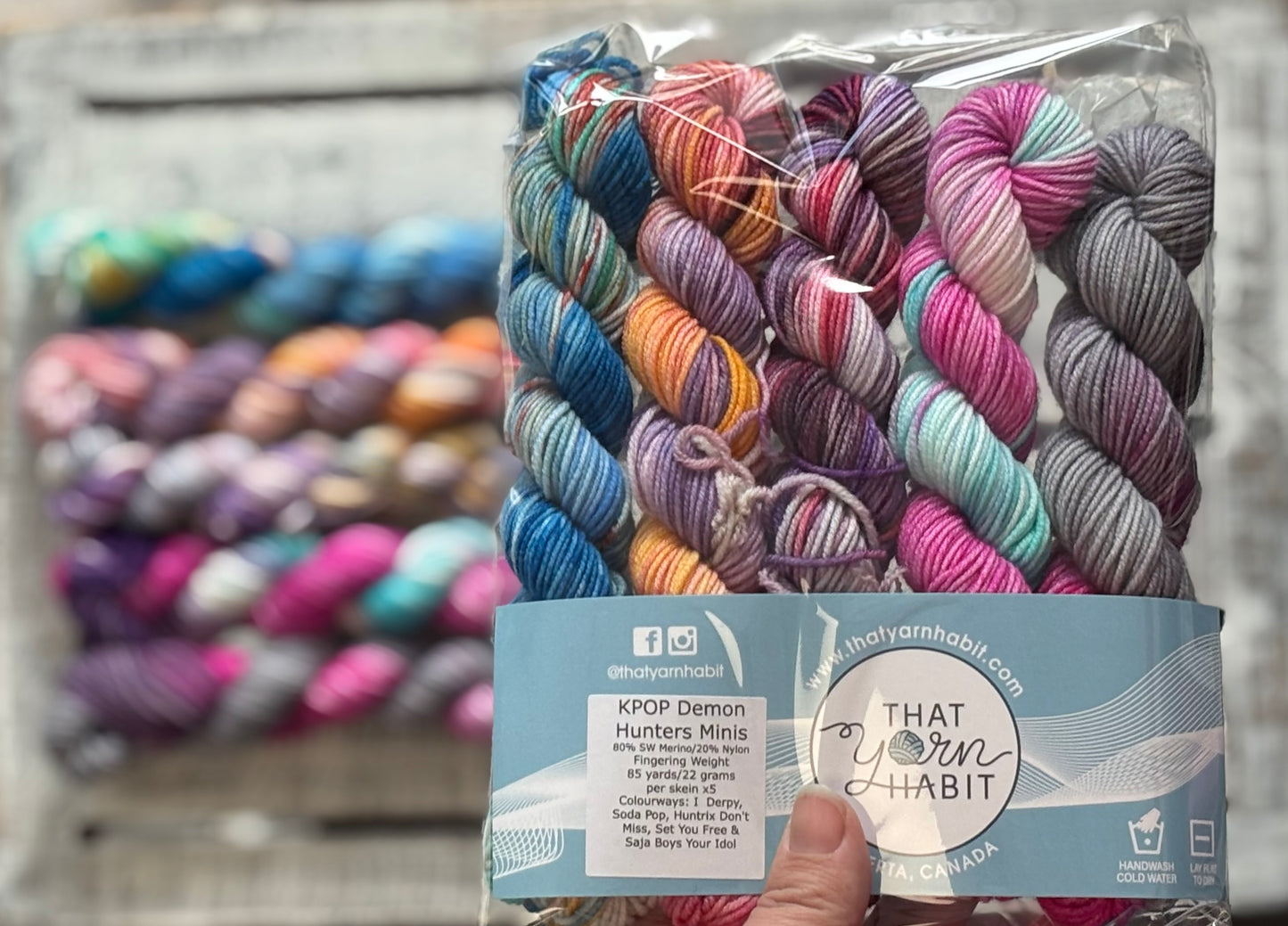 KPop Demon Hunters Mini Skein Set