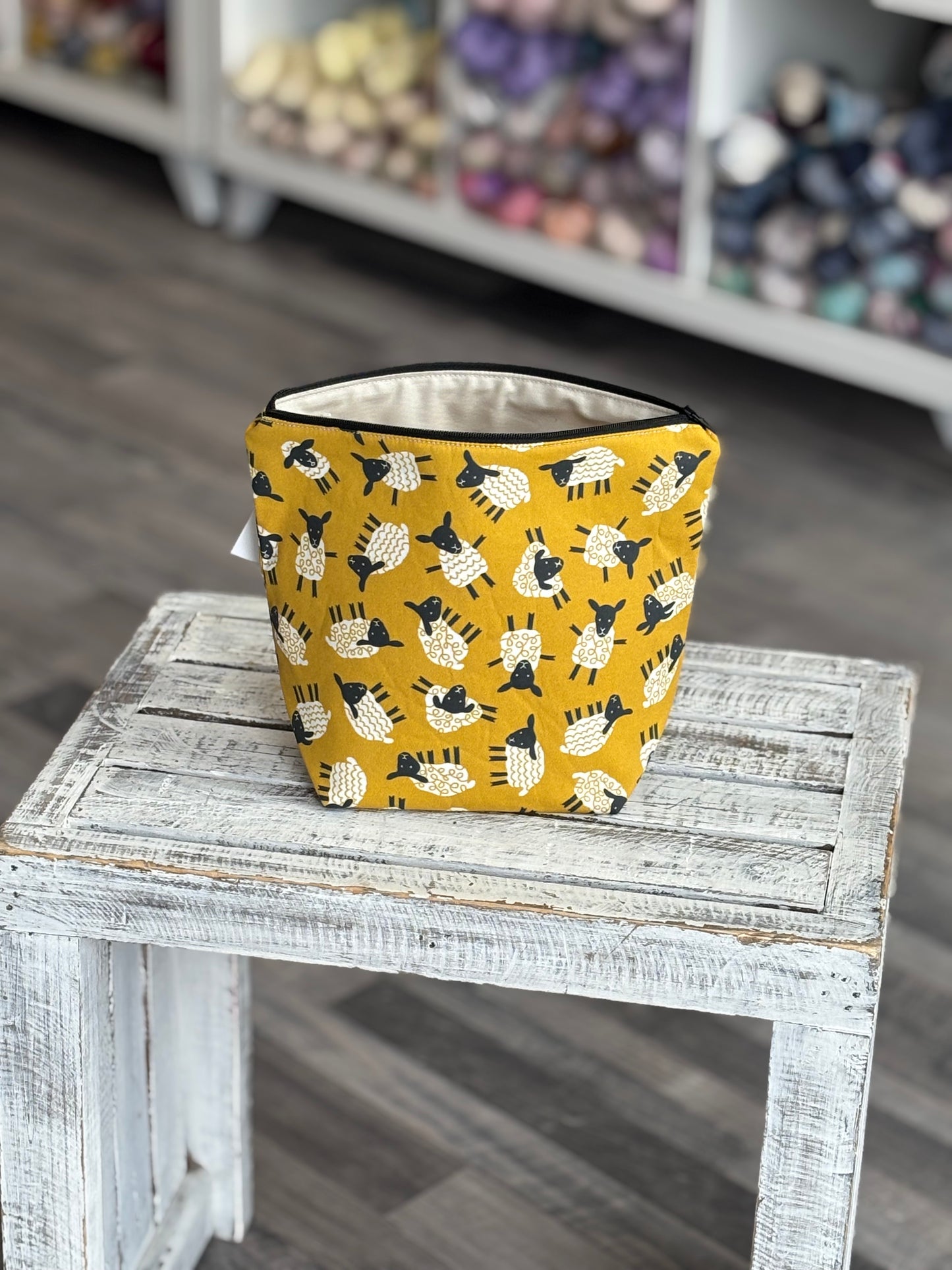 Sock Zippered Project Bag