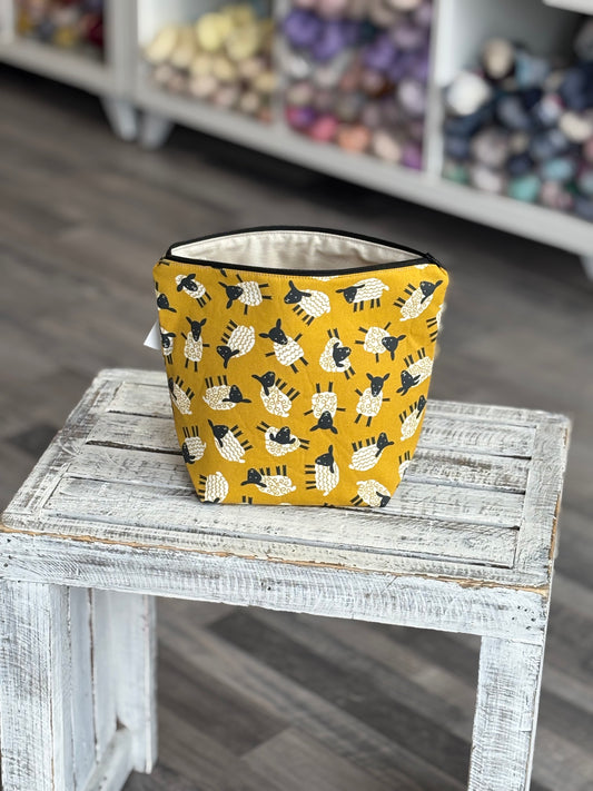 Sock Zippered Project Bag