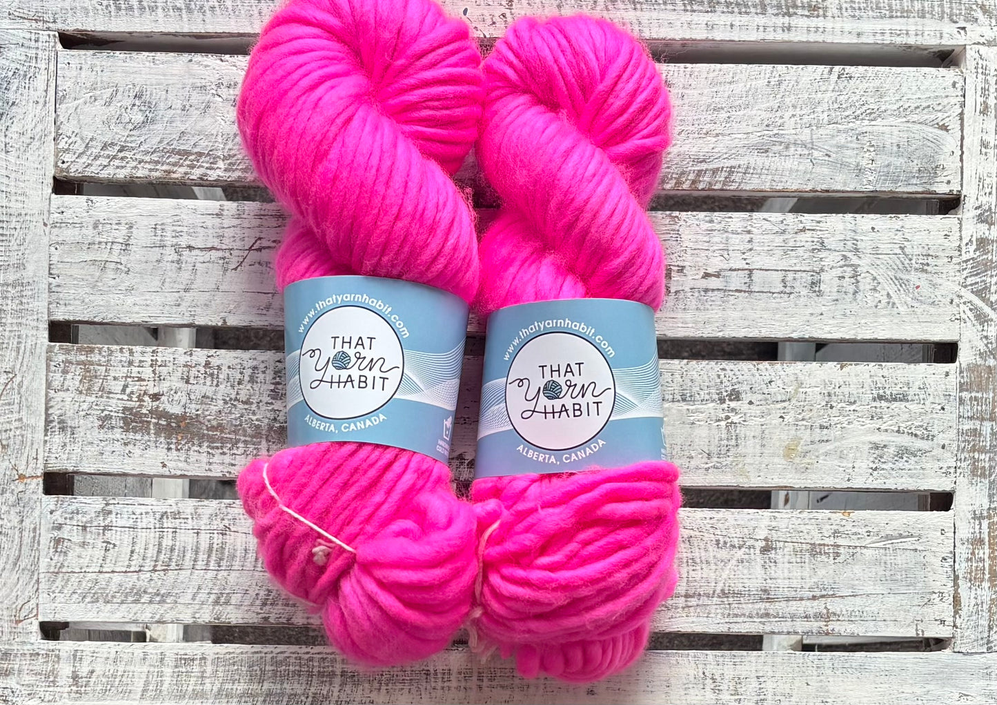 Highlighter Pink Lush Super Bulky