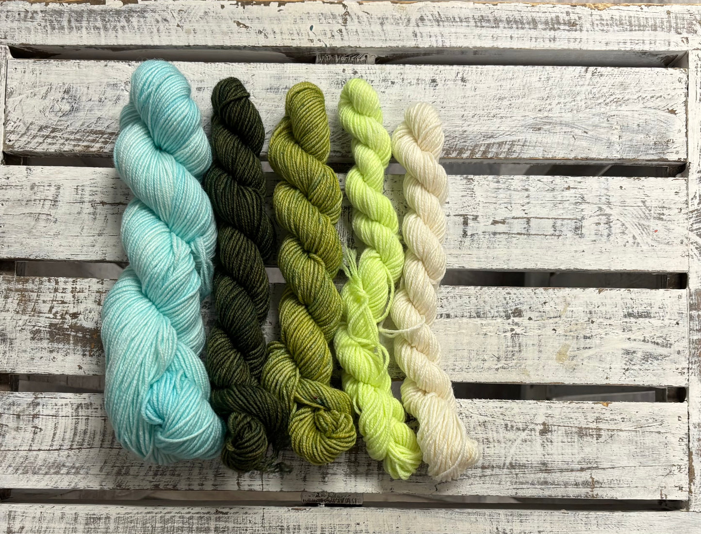 Shorty Sock Set V. III Fair Isle by Summer Lee