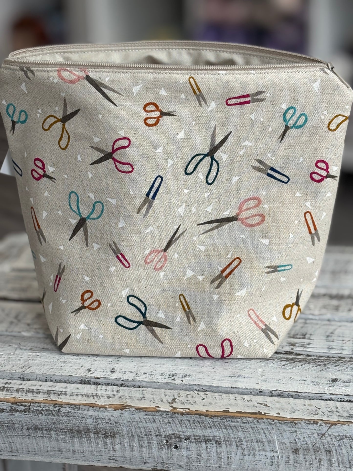 Sock Zippered Project Bag