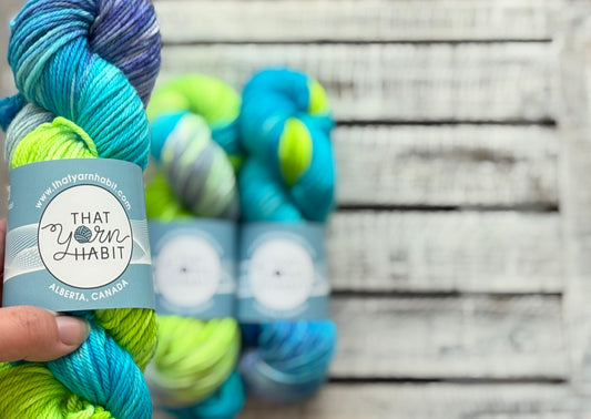 Splash! Cannonball! Cushy Worsted
