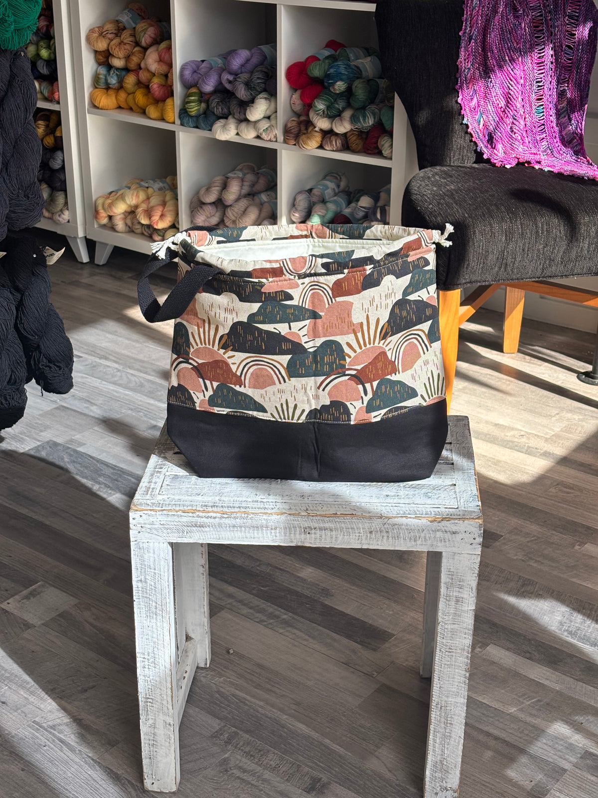 Large Drawstring Project Bag