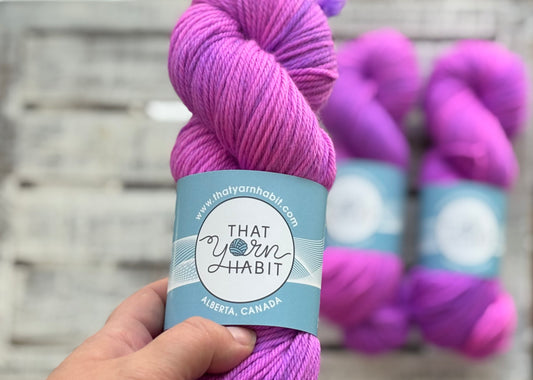 80s Girl Group Cushy Worsted