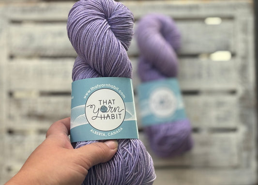 Lavender Fingering 80/20