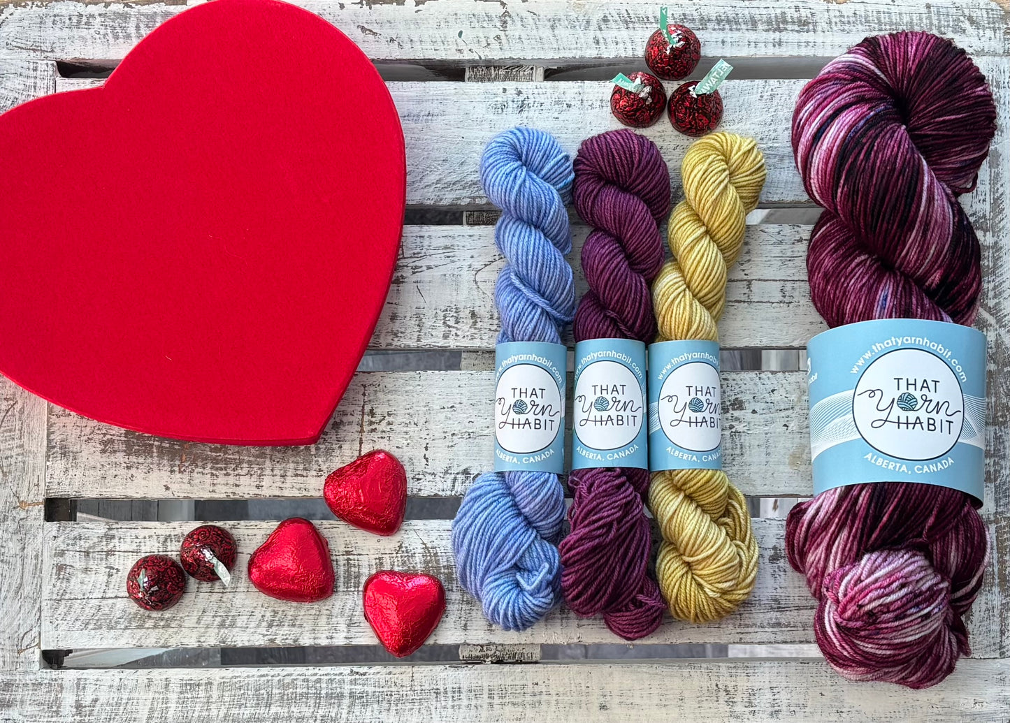 Valentines Yarn Boxes