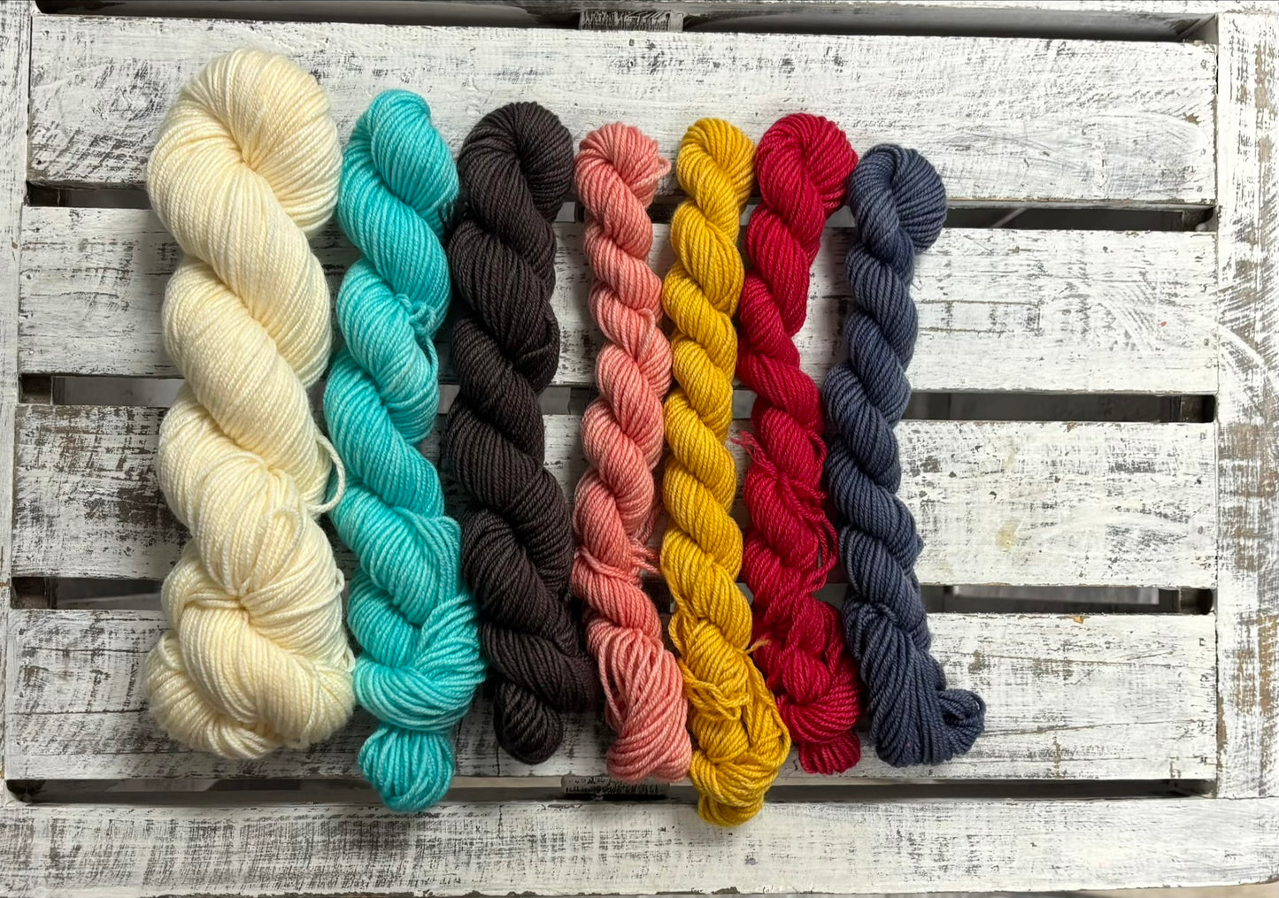 Shorty Sock Set V. III Fair Isle by Summer Lee