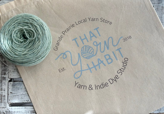 That Yarn Habit Canvas Tote