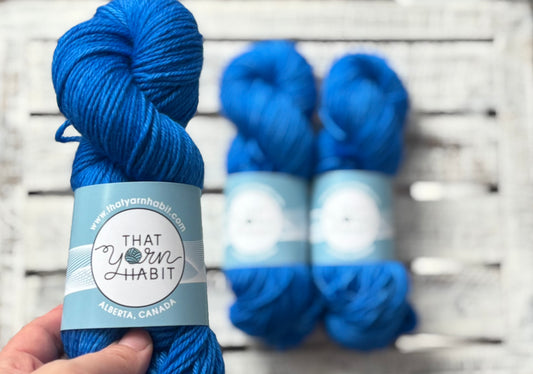 Blue Jays Cushy Worsted