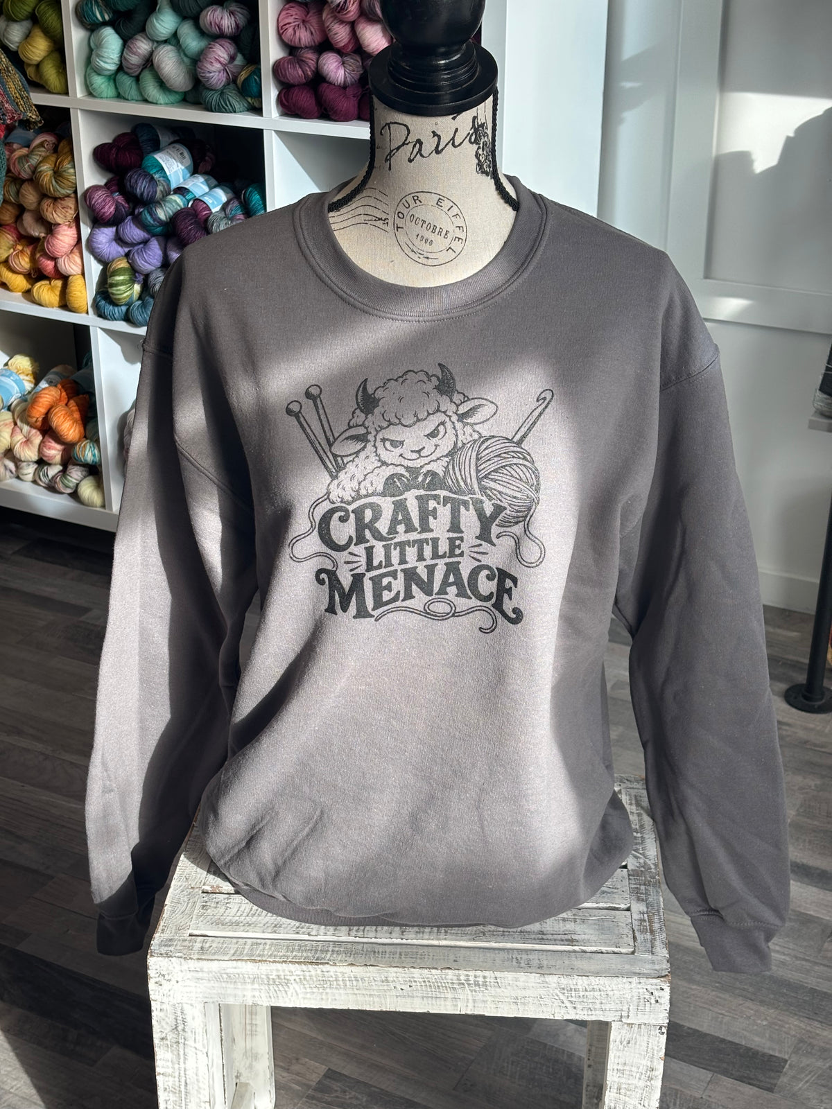 Crafty Little Menace Crewneck