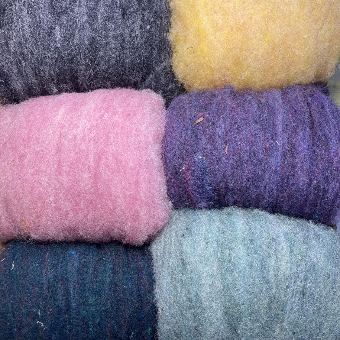 Carded Wool Sampler Box