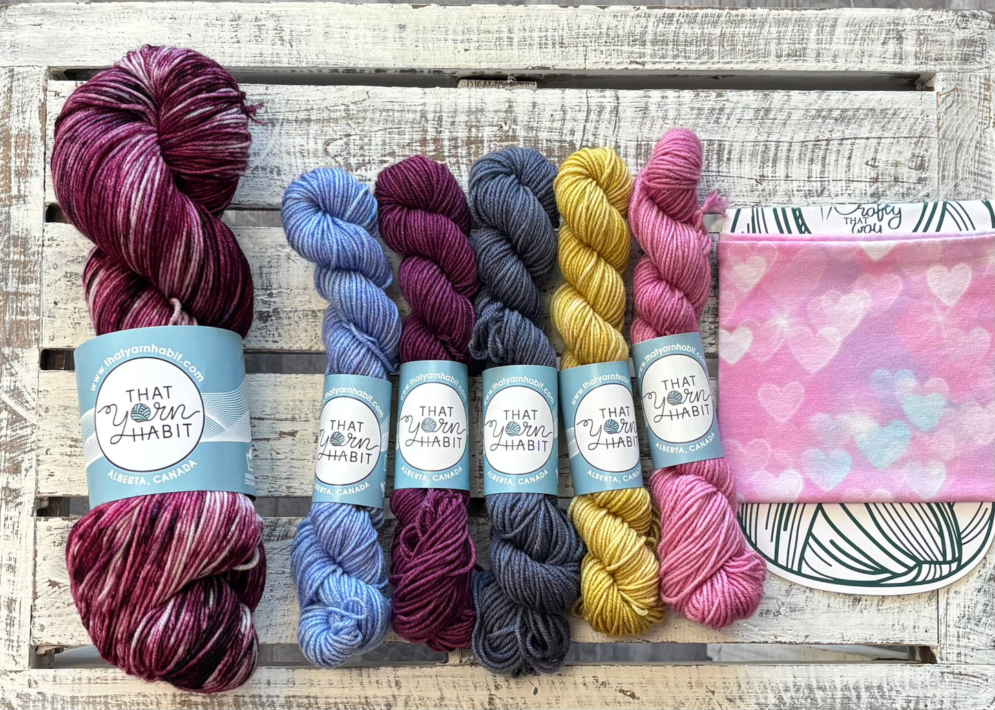 Valentines Yarn Boxes Extra