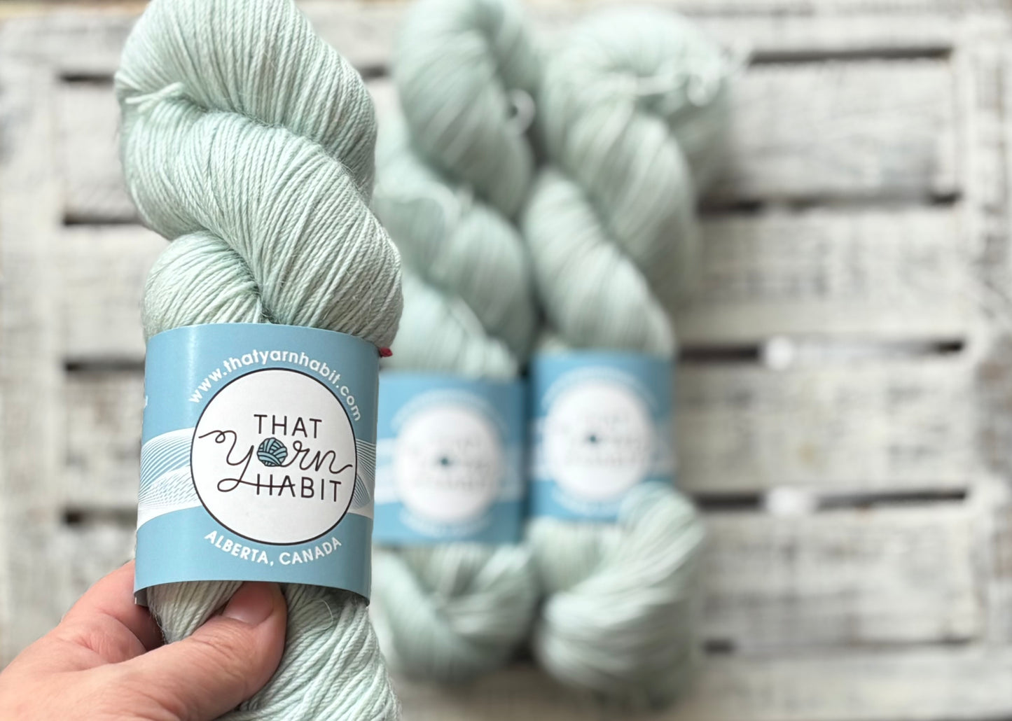 Sage Cloud Sock