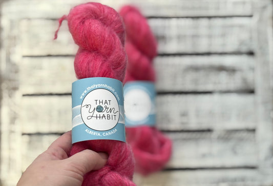 Poinsettia Kid Mohair