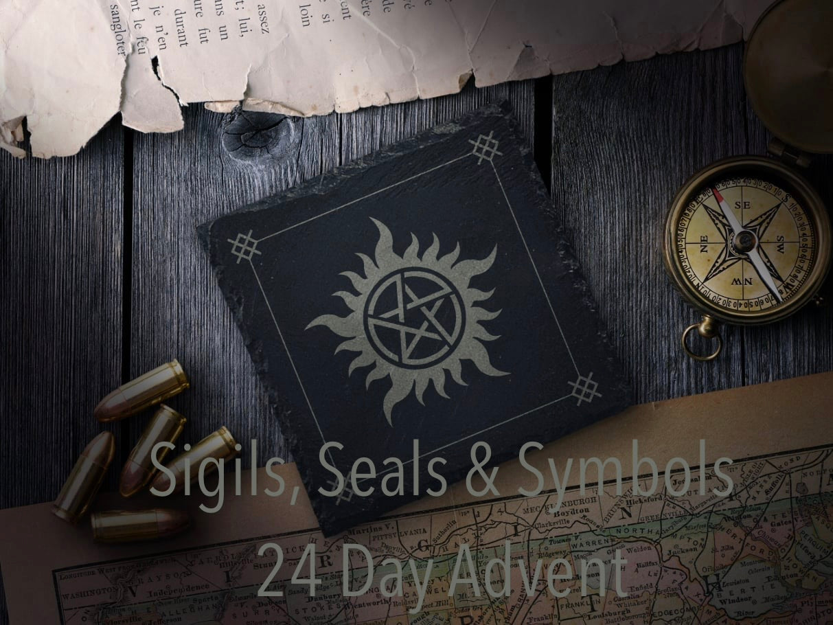 24 Day Sigils, Seals & Symbols Yarn Advent