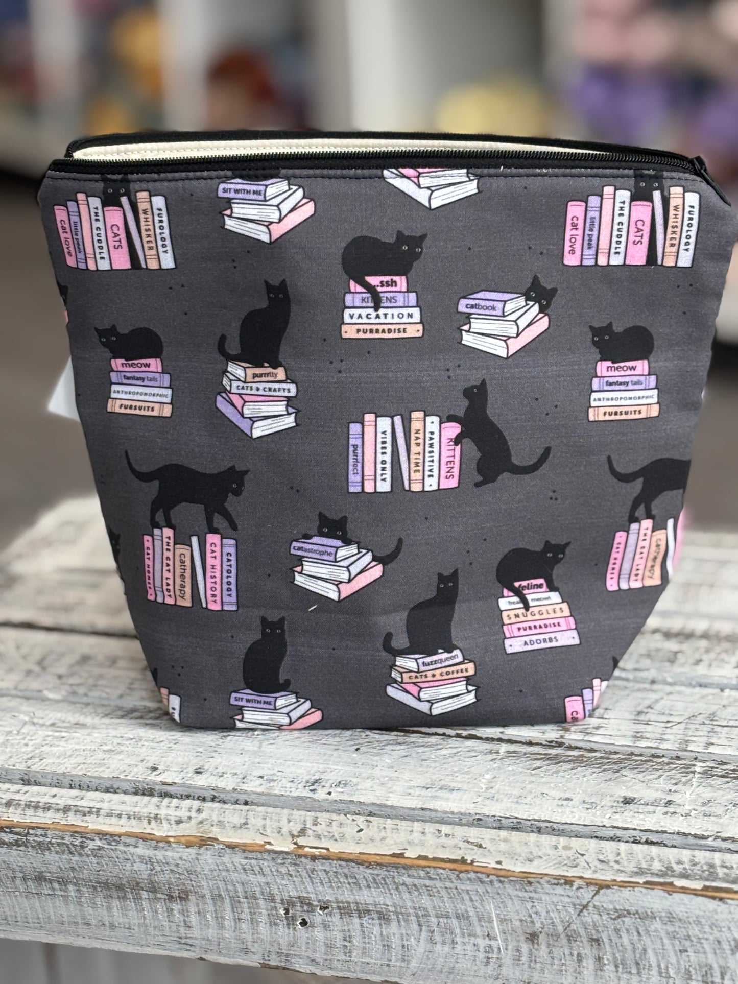 Sock Zippered Project Bag