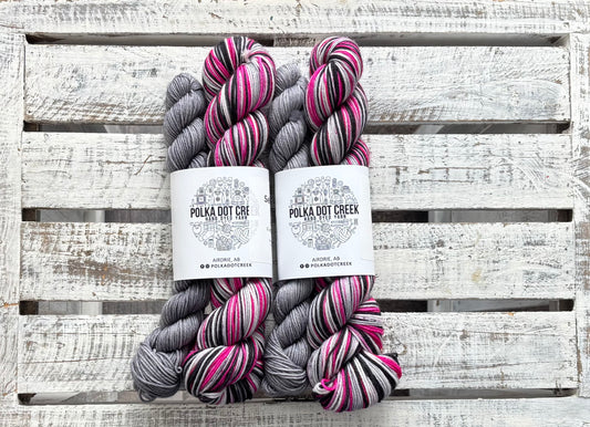 Heartbreaker Self Striping Sock Set