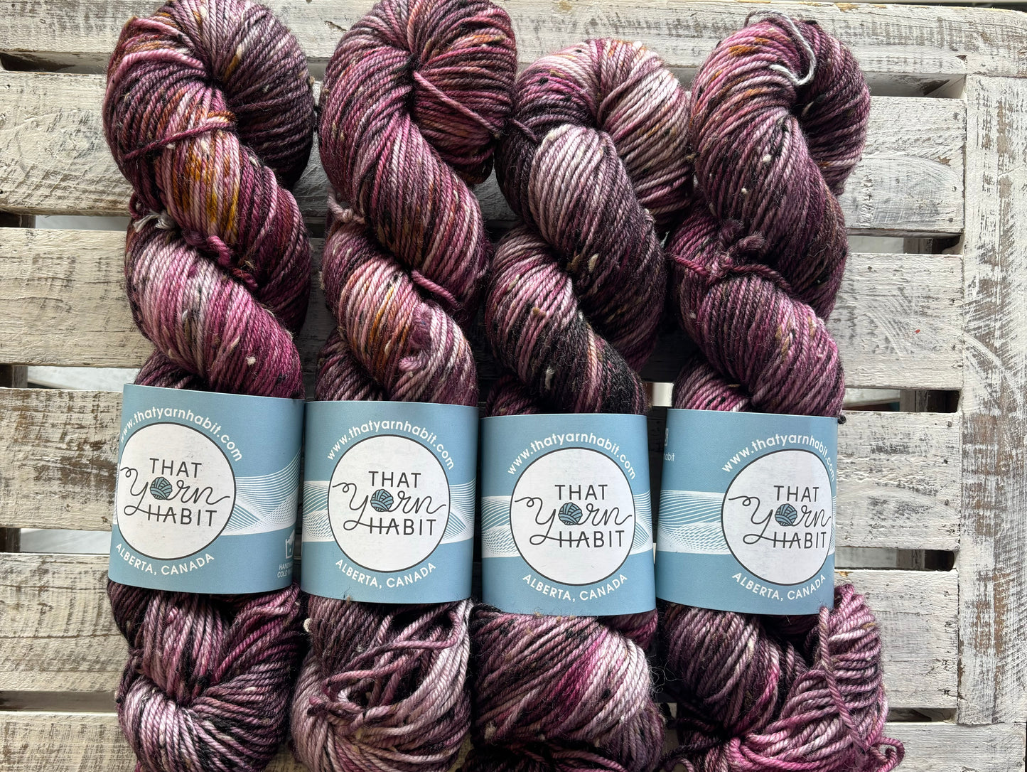 Plum & Berries Tweedy DK Neutral