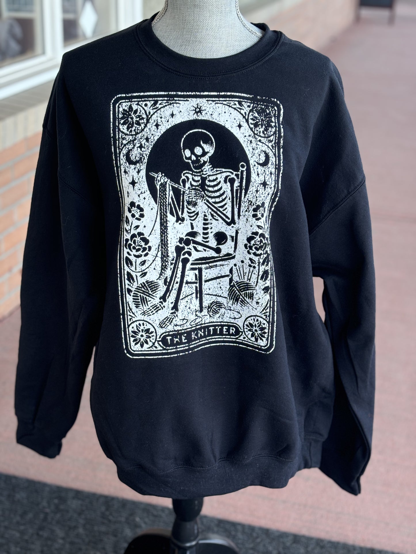 Knitter Tarot Crewneck