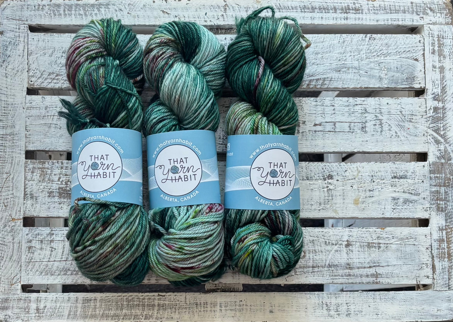 Christmas Tree Farm Cushy Worsted