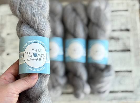Silver Fox Kid Mohair