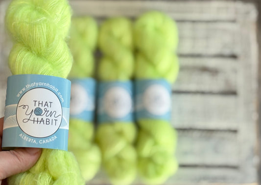 Rebellion Green Kid Mohair