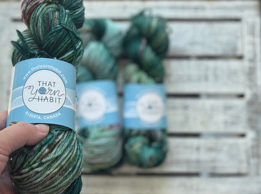 Christmas Tree Farm Cushy Worsted