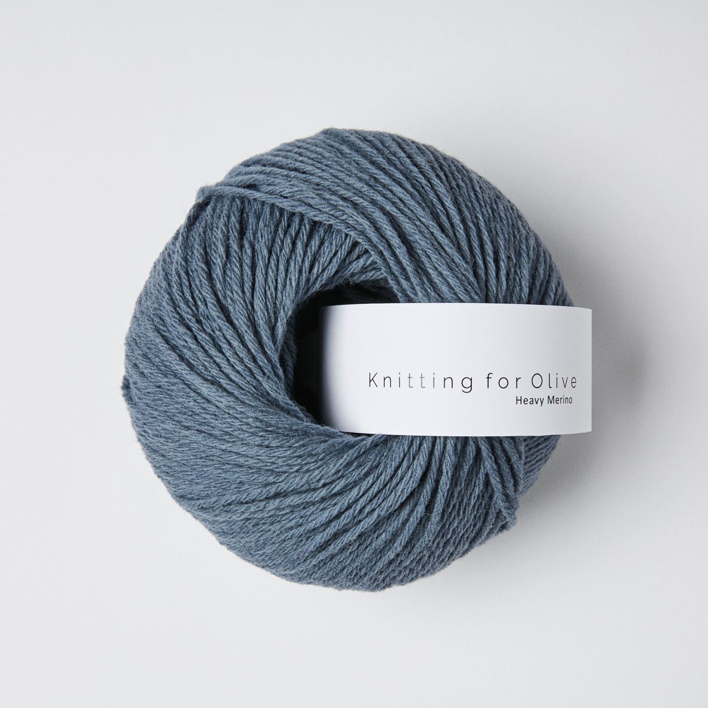 Dusty Petroleum Blue Heavy Merino