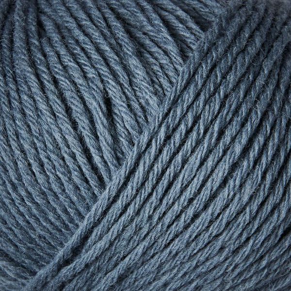 Dusty Petroleum Blue Heavy Merino