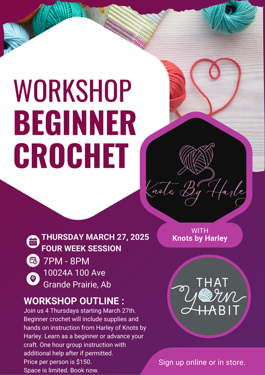 Beginner Crochet Workshop