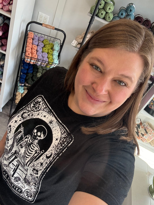 Knitter Tarot Tshirt