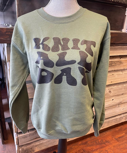 Knit All Day Crewneck