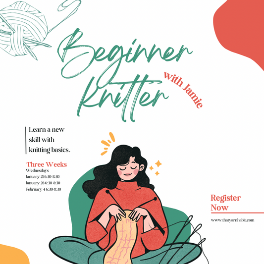 Beginner Knitting with Jamie
