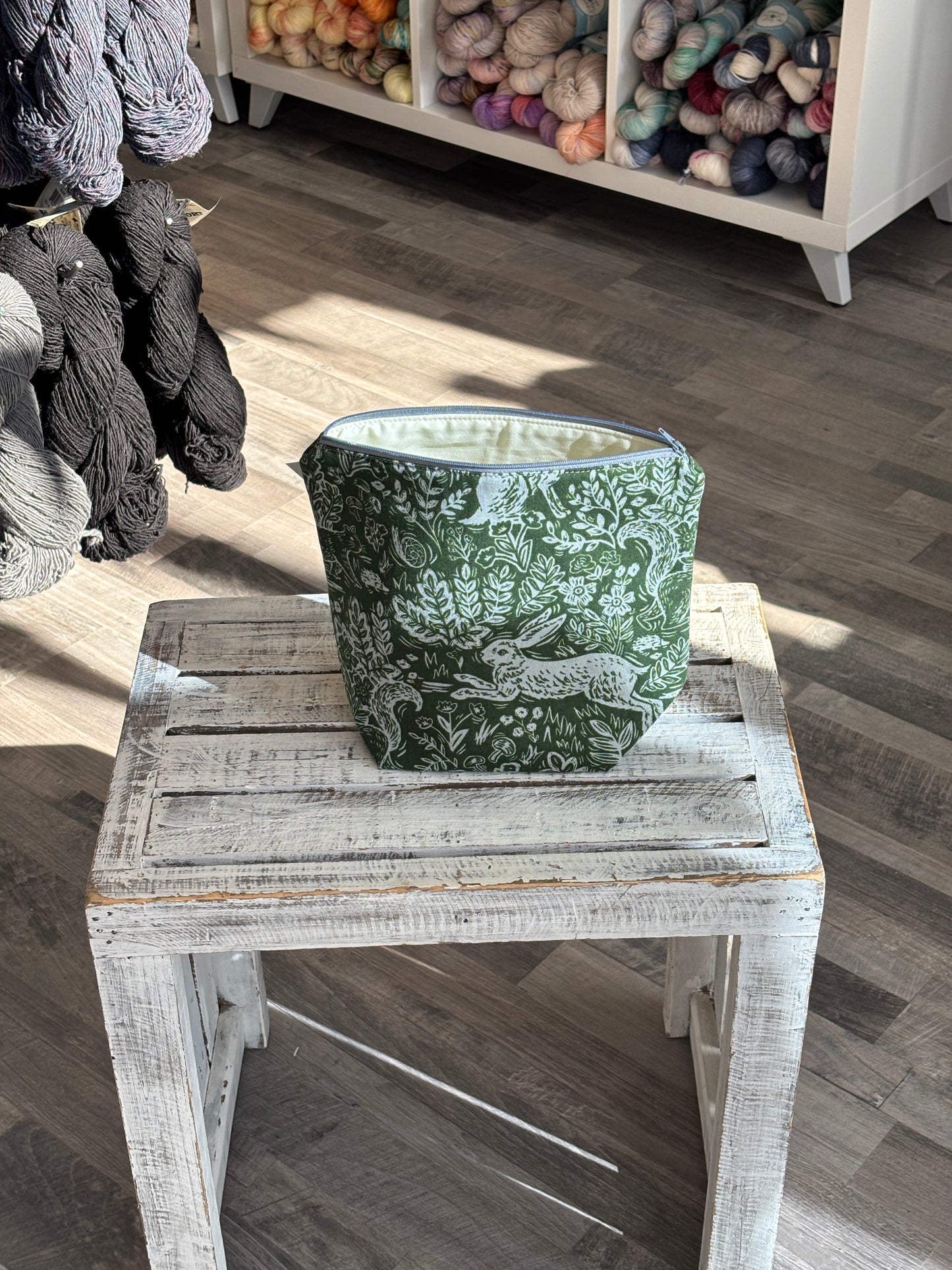 Sock Zippered Project Bag