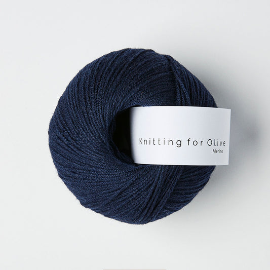 Navy Blue Merino