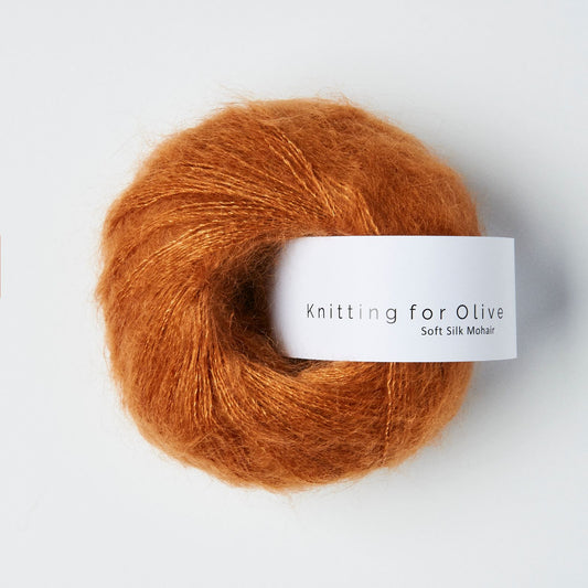 Copper Soft Silk Mohair