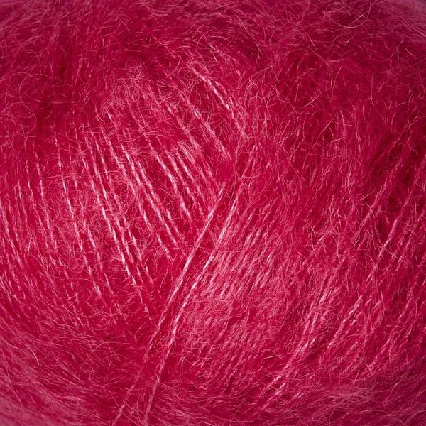 Pink Daisies Soft Silk Mohair