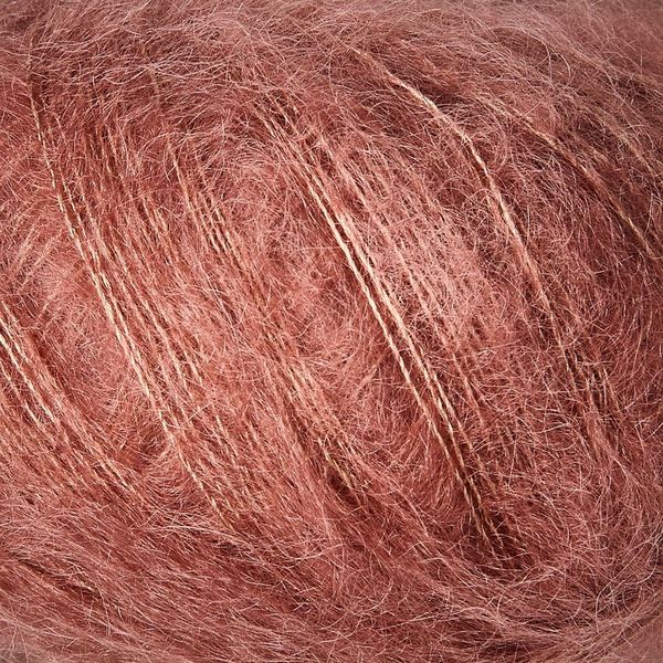 Plum Rose Soft Silk Mohair