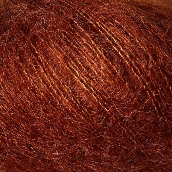 Rust Soft Silk Mohair