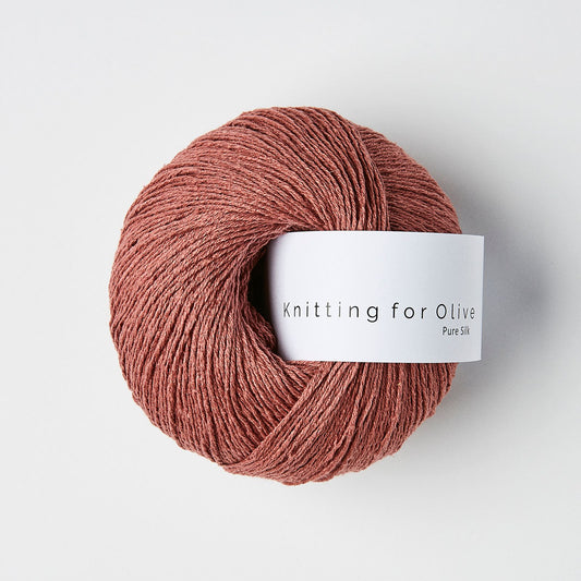 Plum Rose Pure Silk