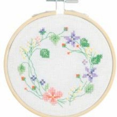 Embroidery Kit 10cm Ring