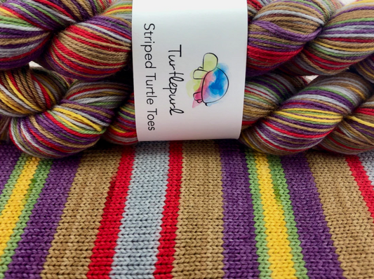 THE Doctor Self Striping Sock