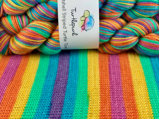 Joy Self Striping Sock