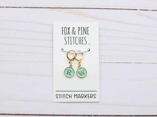 Teal Right Wrong Side Stitch Makers
