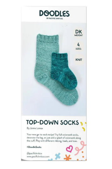 Top Down Socks (DK) Doodles
