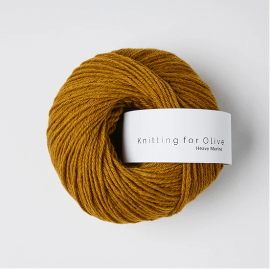 Dark Ocher Heavy Merino