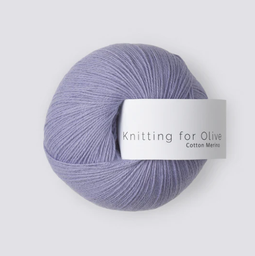 Blueberry Ice Cream Cotton Merino